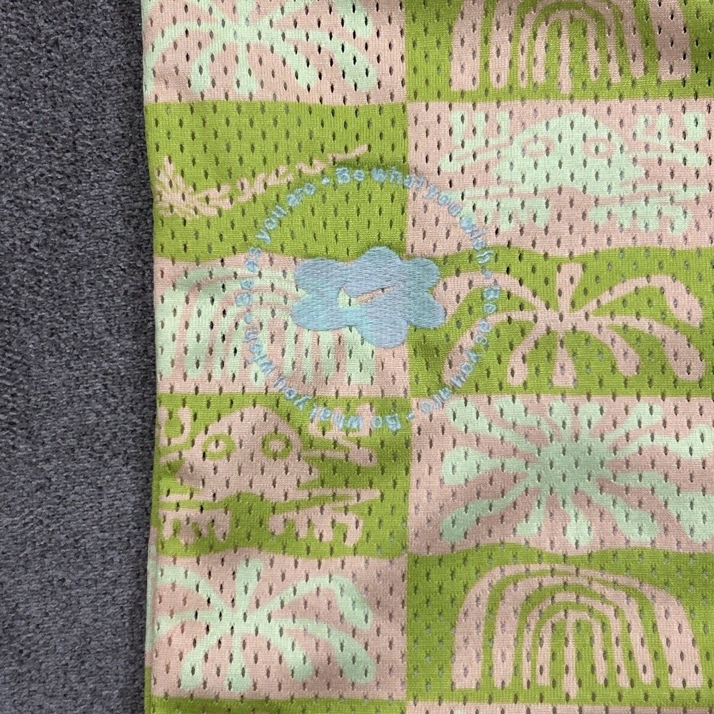 Nike Hawaiian Mesh Spring Break Shirt Mens Size Small Dri-Fit Performance Camp - Picture 4 of 11